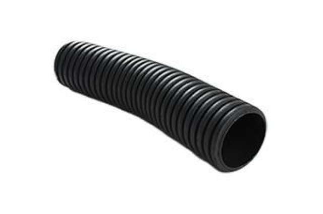 100mm 11.25 Degree Ridgiduct Black Long Radius Drawn Bend